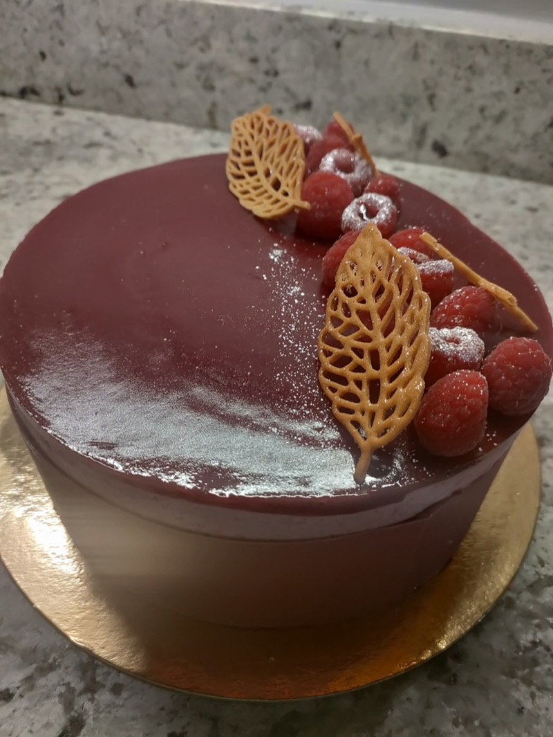 Bavarois Framboises 