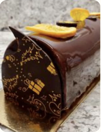 Bûche Chocolat Orange